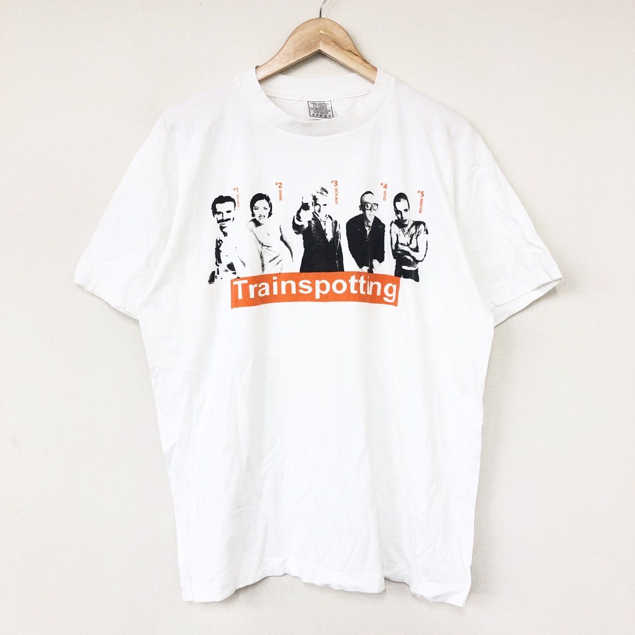 90s ヴィンテージ　Trainspotting Tシャツ 未使用　激レア | reddoorpediatric.com