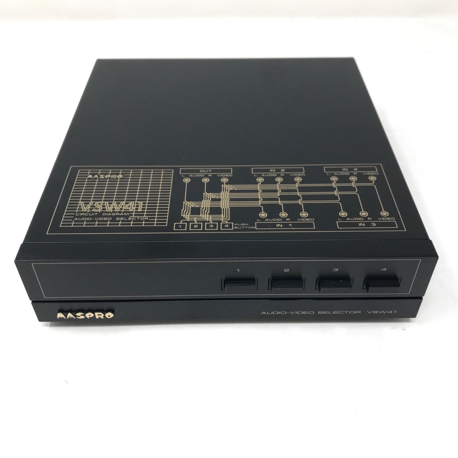 MASPRO マスプロ オーディオビデオセレクターVSW41 - PC・雑貨の