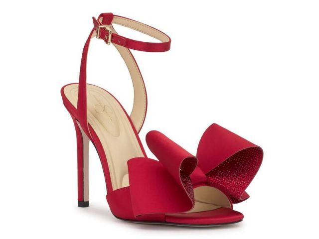 送料無料 ジェシカシンプソン レディース サンダル シューズ Olivine Sandal Red