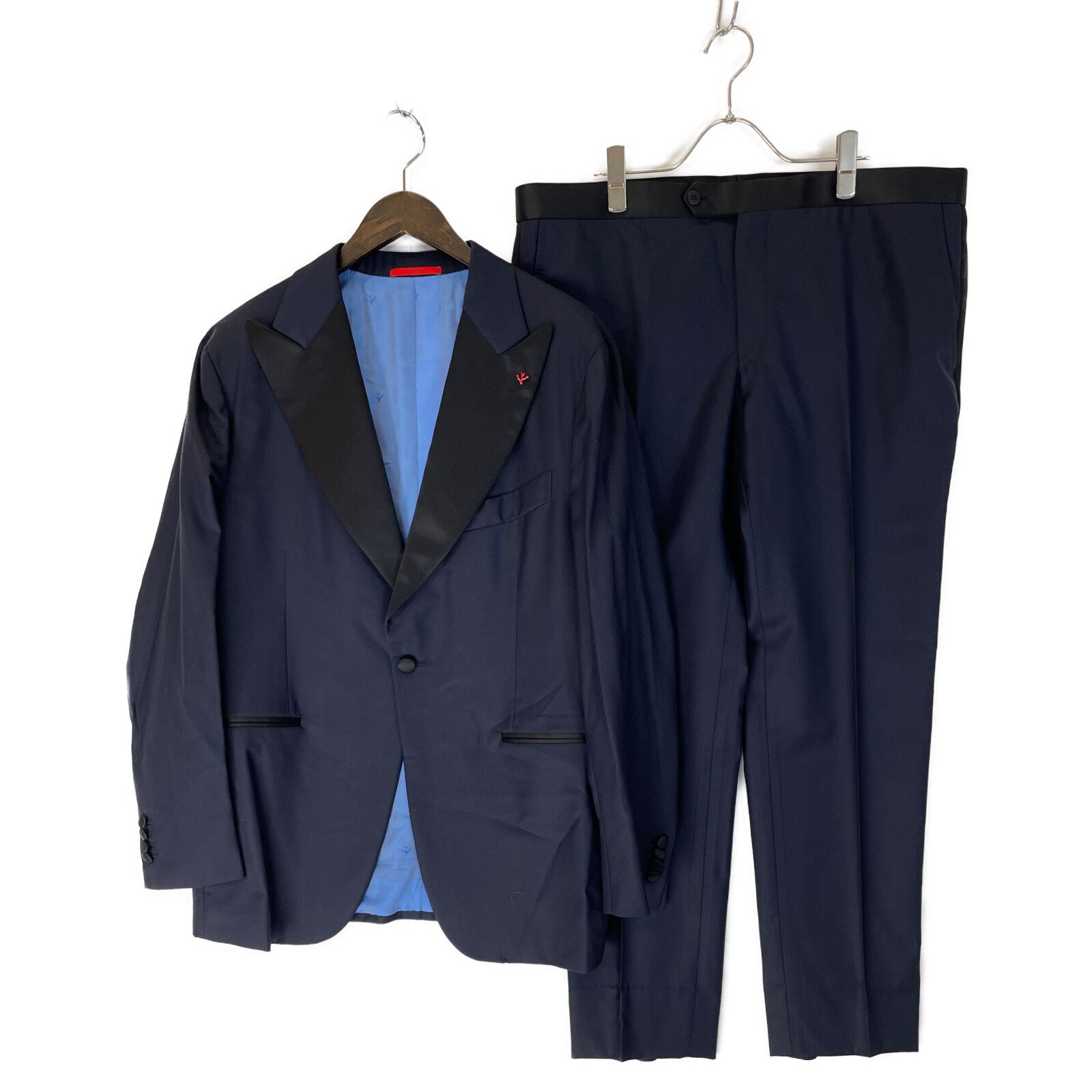 ISAIA イザイア ネイビー FERDINANDOベース AQUASPIDER160生地 
