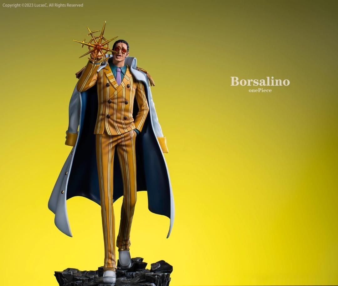 ONEPIECE ワンピースガレージキット 大将 黄猿 ボルサリーノ フィギュア ボルサリーノ 黄猿 海軍大将 ワンピース ガレージキット
