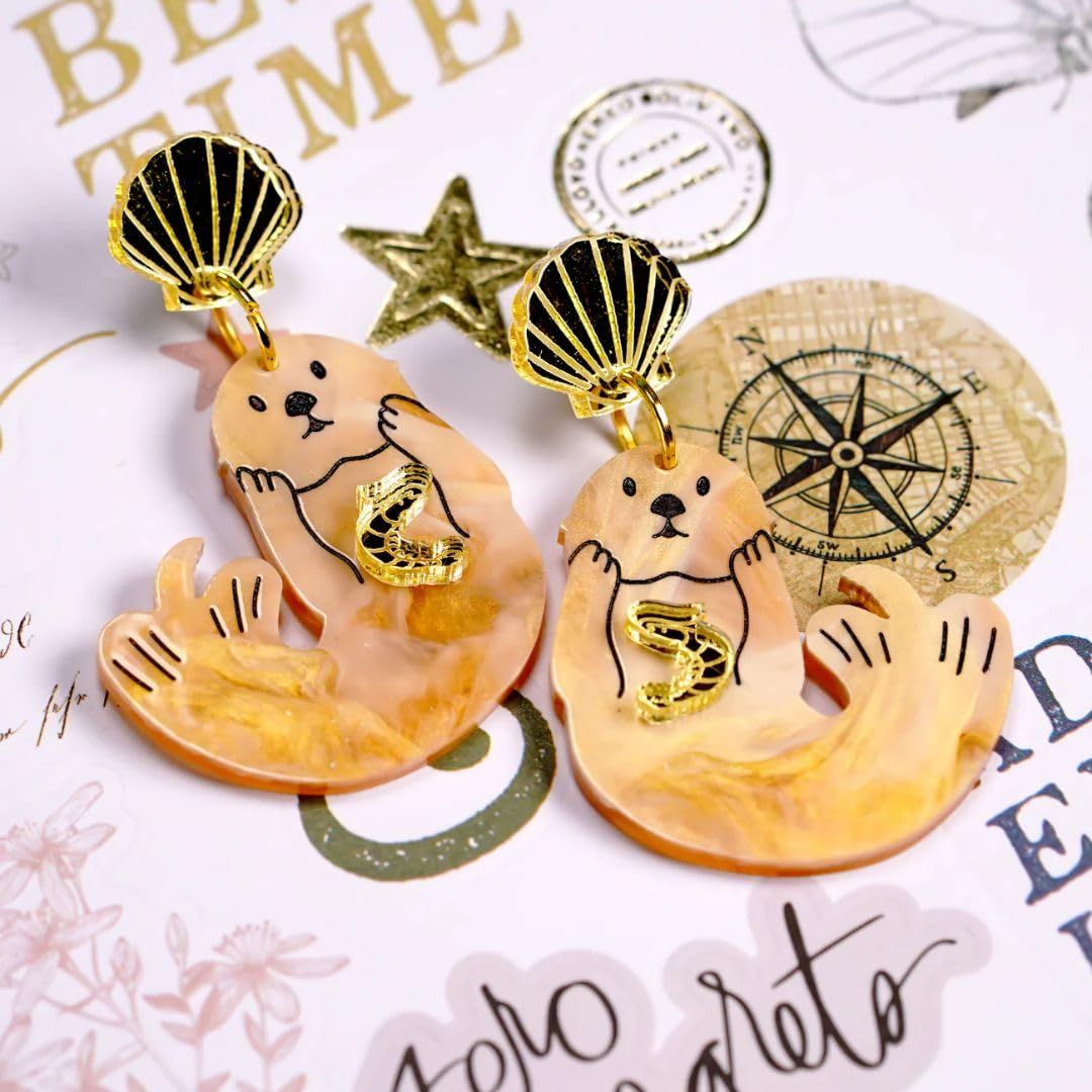 Shrimp Earrings