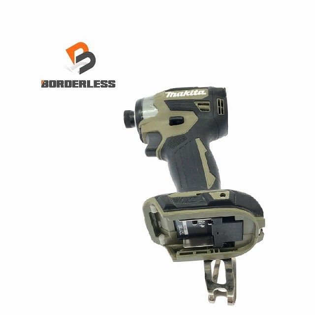 makita マキタ 18V 充電式インパクトドライバー TD173D 本体のみ オリーブ コードレス バッテリー式 116681