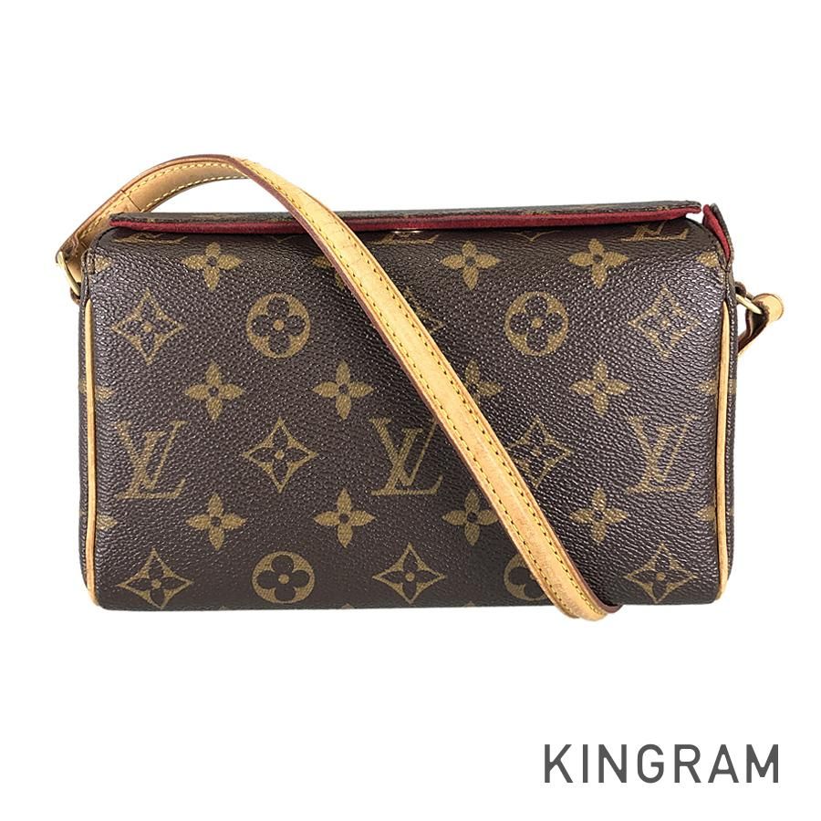 ルイ・ヴィトン LOUIS VUITTON モノグラム レシタル M51900 ブラウン