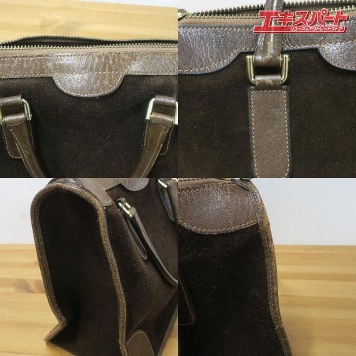 GUCCI グッチ Old GUCCI オールドグッチ スエード ボストンバッグ ミニ