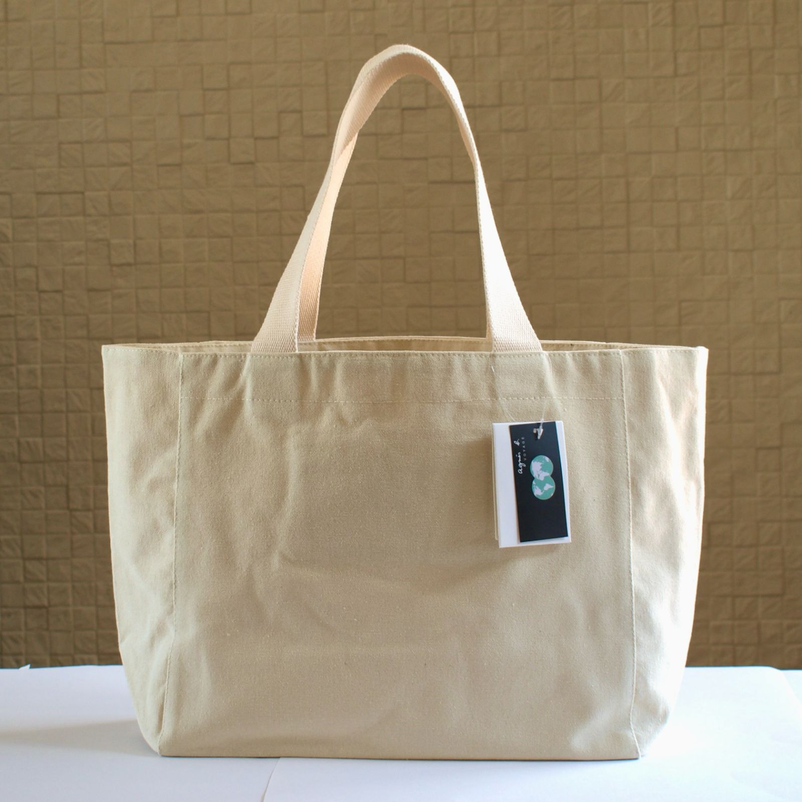 新品 即日発送］ agnes b トートバッグ ブラック 大容量