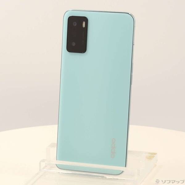 中古品〕 OPPO A55s 5G 64GB グリーン CPH2309 楽天 SIMフリー