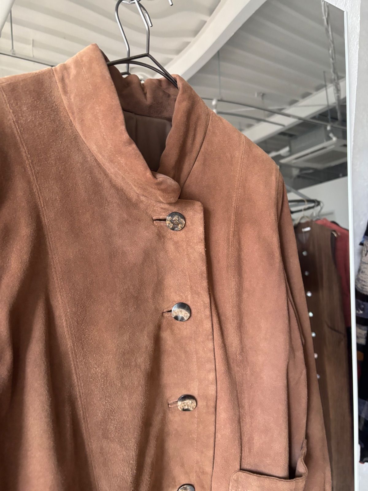 asymmetry ram leather jacket SIROKUMA-CORPORATION_COM