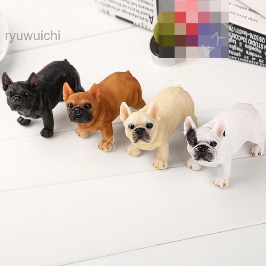フレンチブルドッグ 置物 かわいい インテリア 玄関 ガーデンオーナメント 犬好き プレゼント 贈り物  hab 
