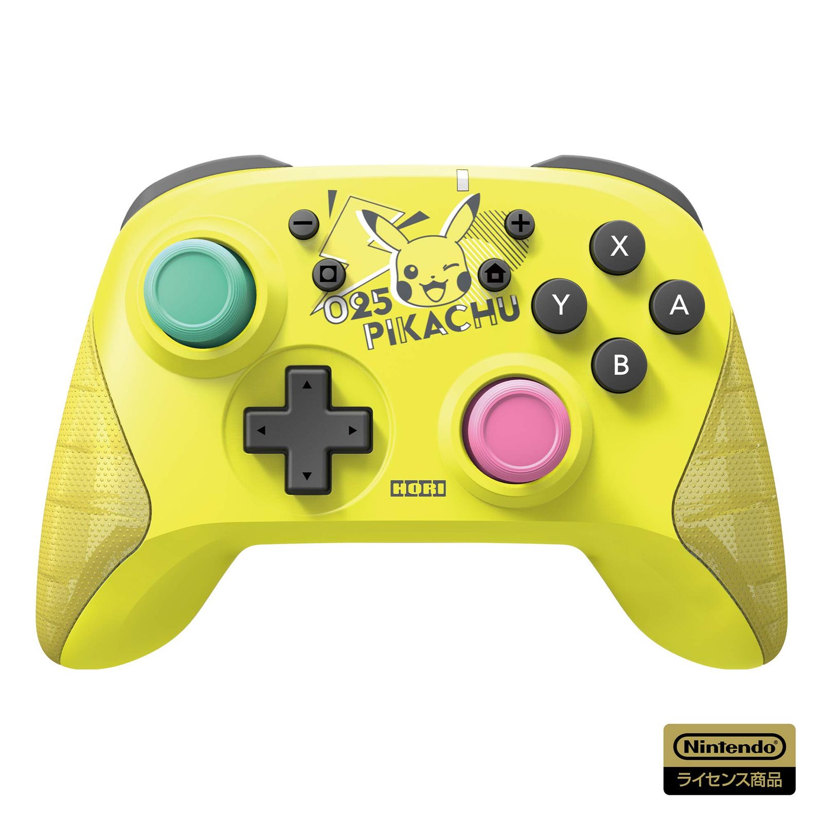 任天堂ライセンス商品 ワイヤレスホリパッド for Nintendo Switch ピカチュウ - POP Nintendo Switch対応 ピカチュウPOP