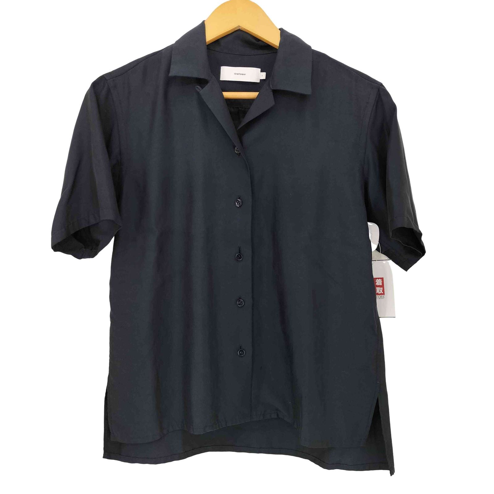 グラフペーパー Graphpaper Cupra Open-collar Shirt レディース
