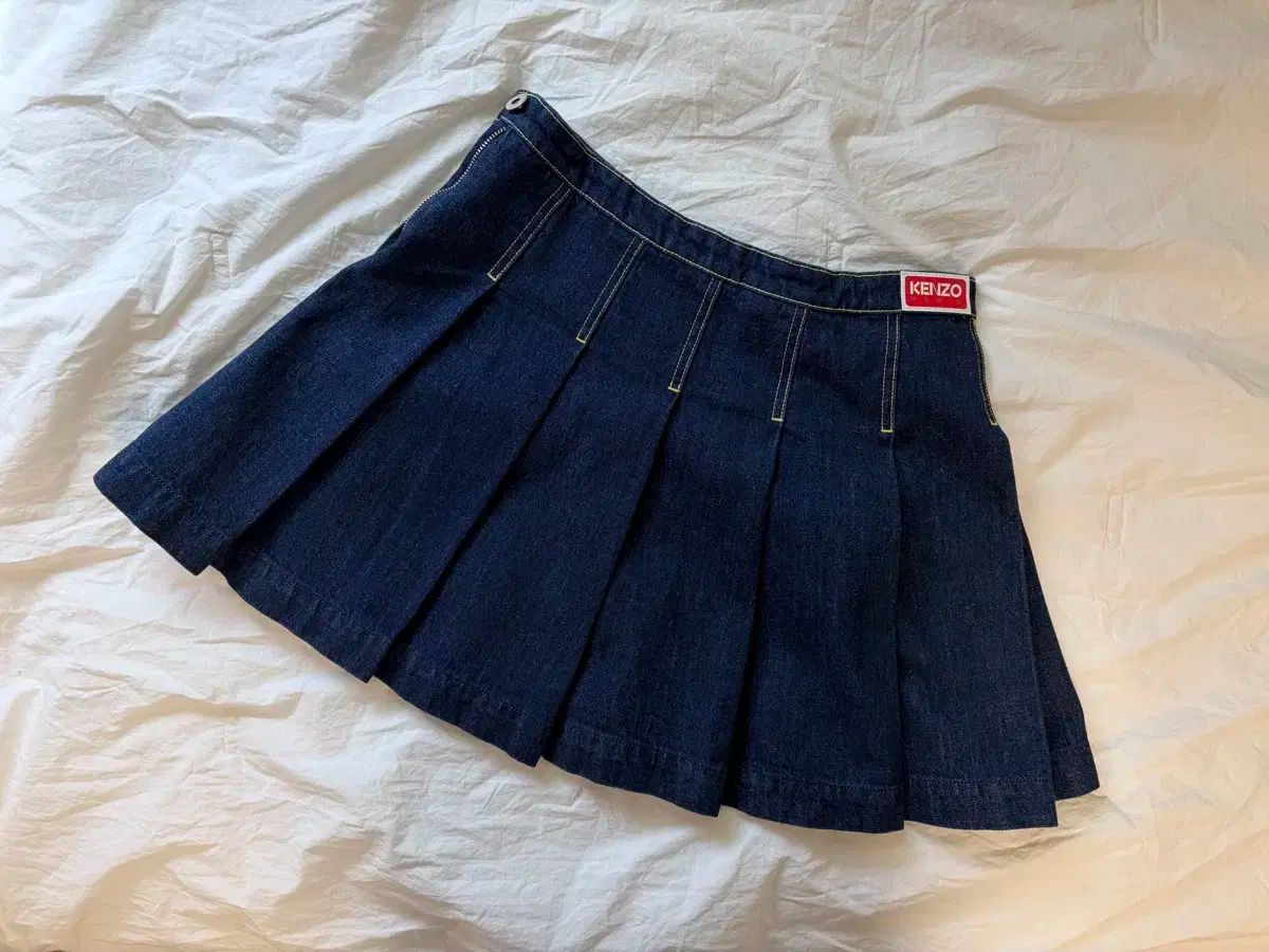 KENZO KENZO ケンゾー デニム プリーツ スカート