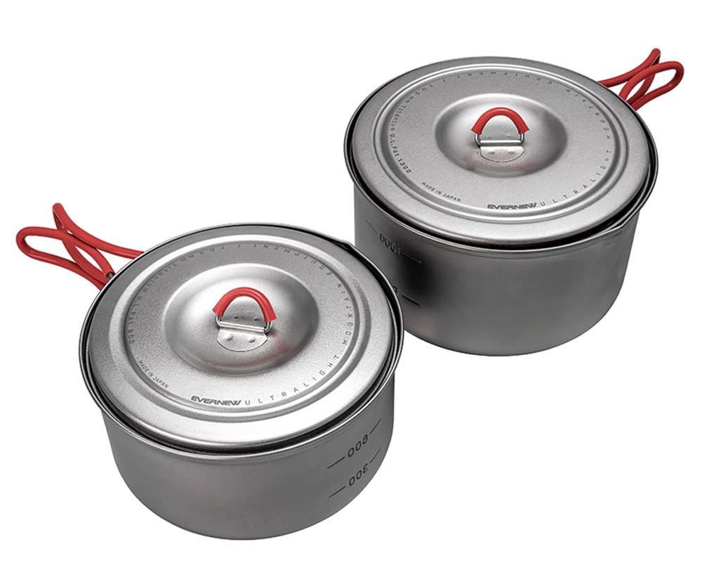 新着商品 エバニュー EVERNEW Ti U.L. Pot set 900 1300 ECA536