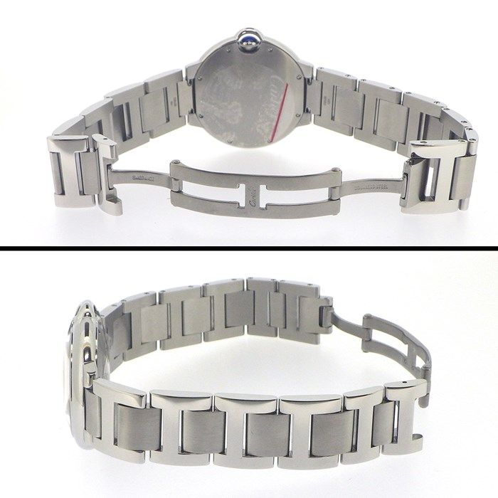 カルティエ Cartier 腕時計 バロンブルー WE902075 11ポイント ダイヤ