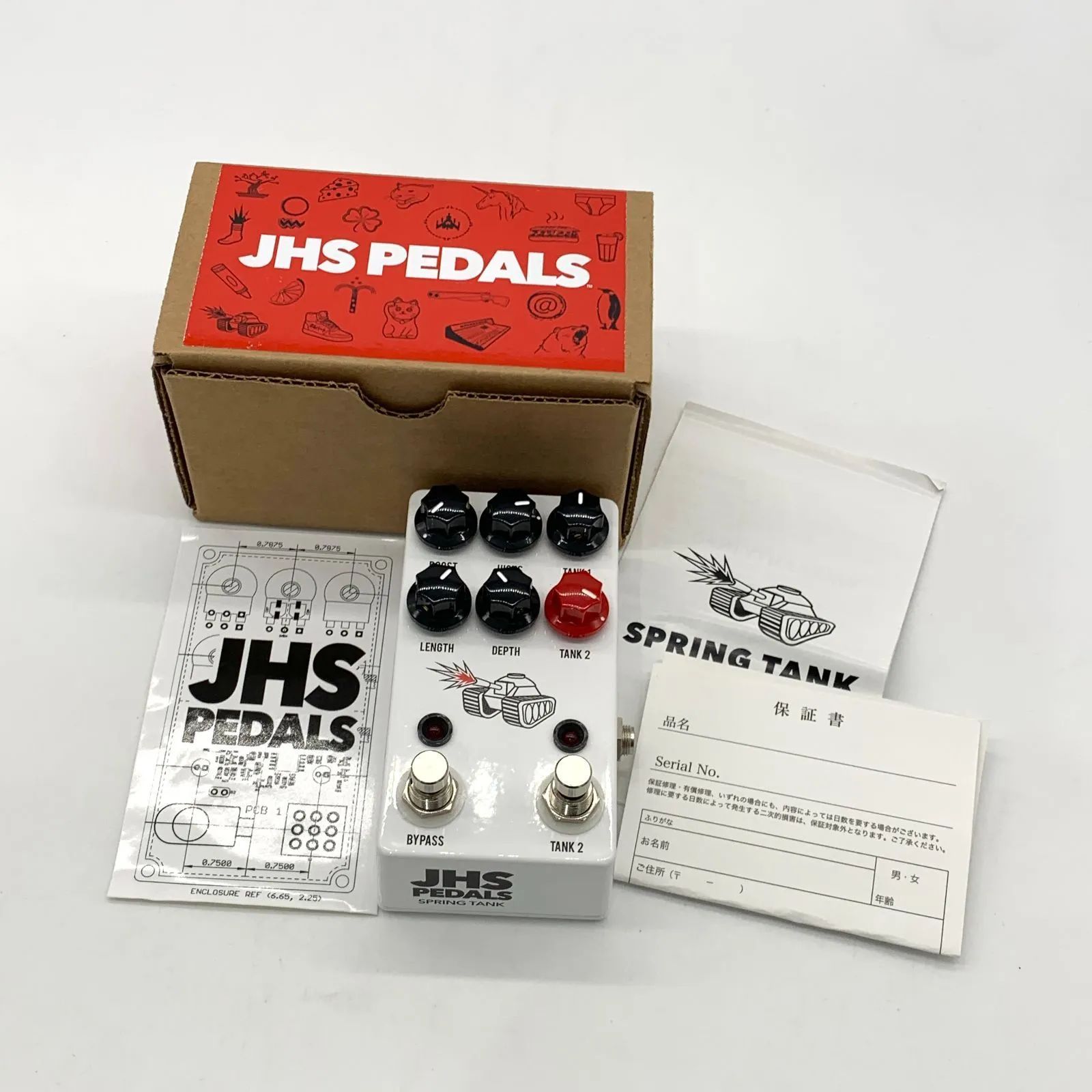 JHS Alpine リバーブ　 ギターエフェクター　最終値下げ JHS エフェクター リバーブ JHS Alpine リバーブ ギターエフェクター