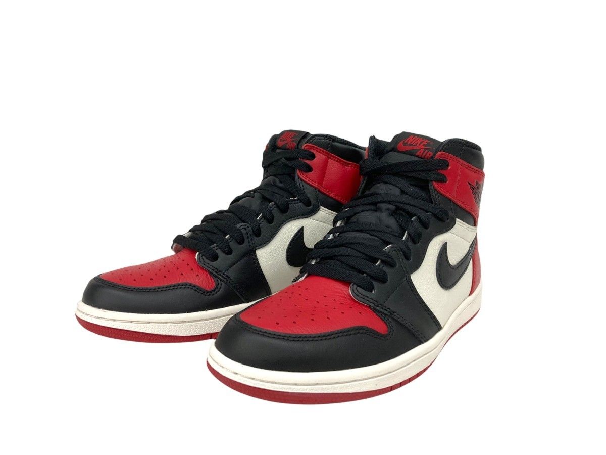 NIKE (ナイキ) AIR JORDAN 1 RETRO HIGH OG BRED TOE エアジョーダン1 ...