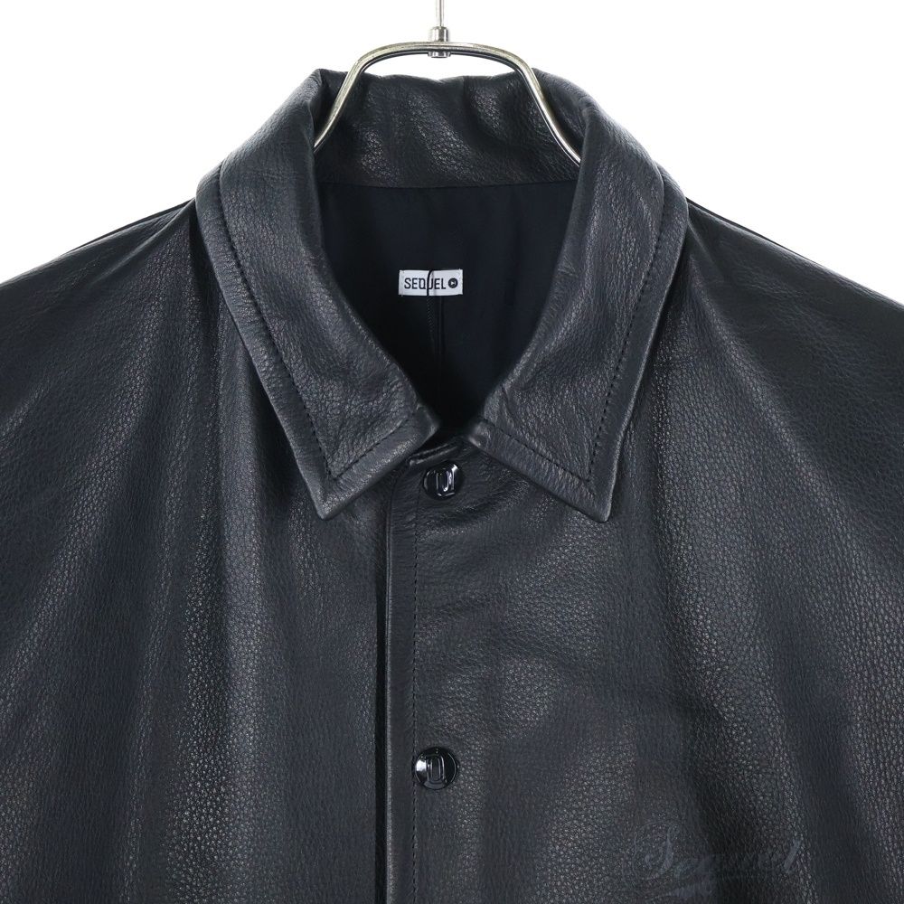 SEQUEL (シークエル) LEATHER COACH JACKET SQ-23AW-JK-03 レザー 