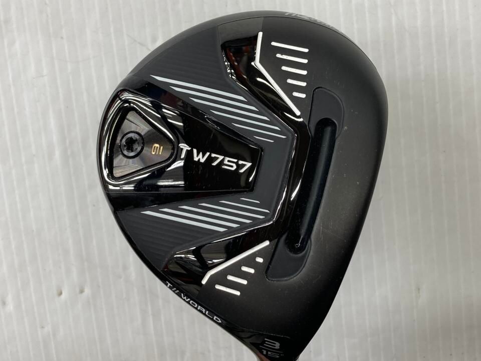 【即納】TOUR WORLD TW757 | 15 | S | VIZARD MP-6 | 中古 | フェアウェイウッド | ホンマゴルフ