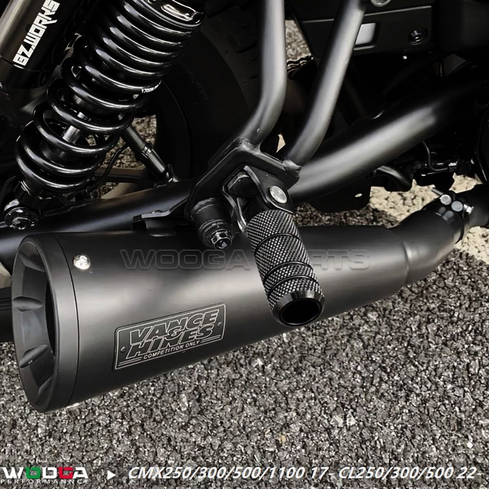 送料無料 ホンダ CMX250|300|500|1100 | CL250|300|500用 大型パッセンジャーフットペグ