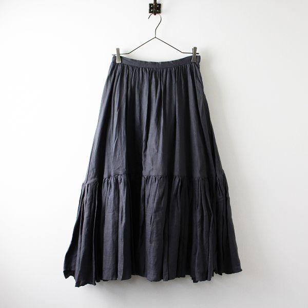 美品✨ マディソンブルー　HEM GATHER SKIRT スカート リネン 美品✨ マディソンブルー HEM GATHER SKIRT スカート リネン