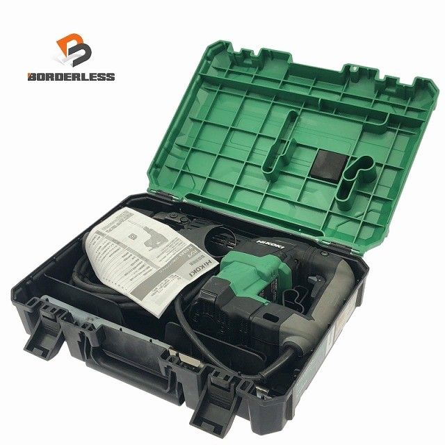 HiKOKI ハイコーキ 100V 電動ハンマー H41SA3 ケース付 六角軸 はつり機 ハツリ機 斫り機 粉砕 コンクリート 穴あけ116950