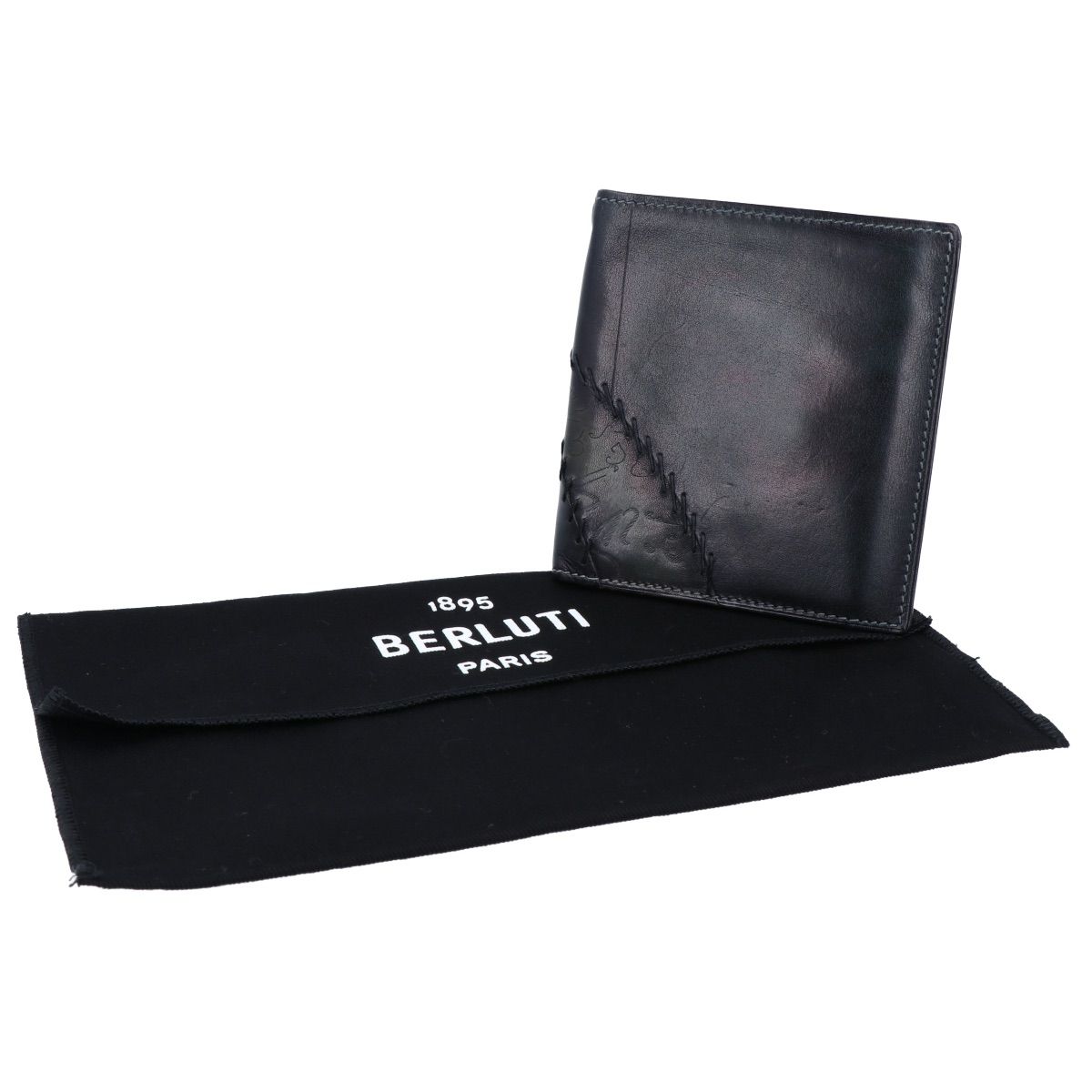 BERLUTI】ベルルッティ ラピエセルプリゼ 二つ折り財布