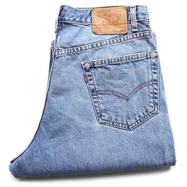 00s Levi'sリーバイス 550 デニムパンツ w36 L29★SDP1944 オールド ジーンズ テーパード バギー ワイド ルーズ  ストーンウォッシュ