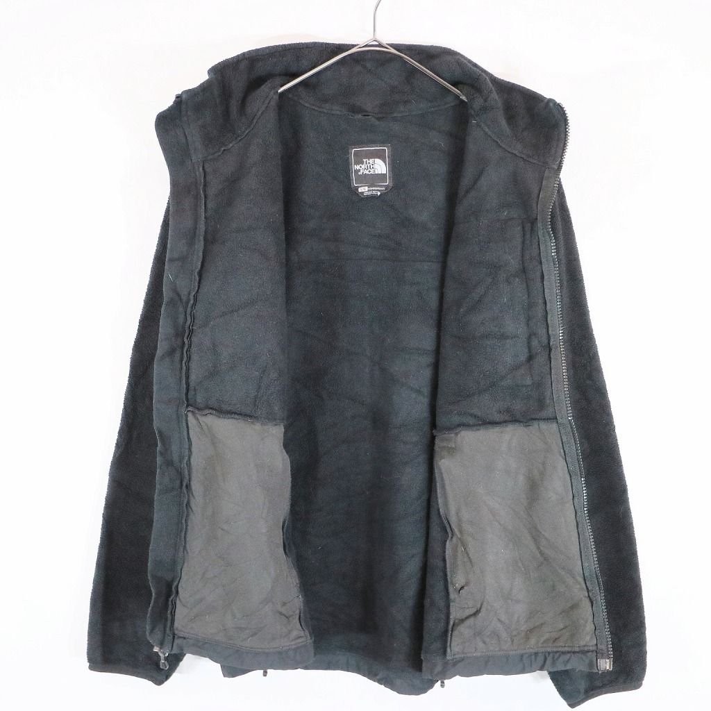 THE NORTH FACE ノースフェイス デナリ フリースジャケット POLARTEC アウトドア キャンプ ブラック (レディース L) N6363