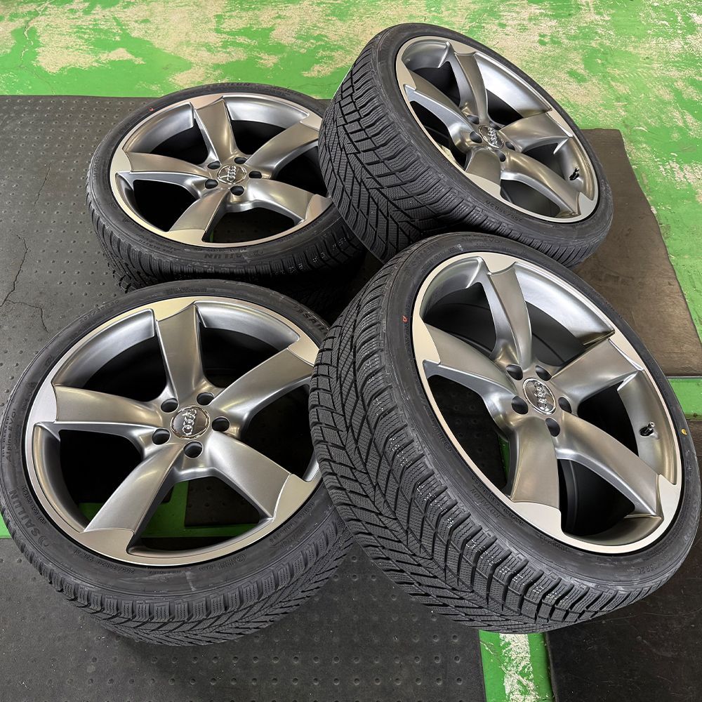 ギフトに最適。 車種 Audi A5 A6 A7｜スタッドレス タイヤホイール SAILUN Alpine EVO2 255|35R20 20インチ 4本 純正ボルト対応 おしゃれ