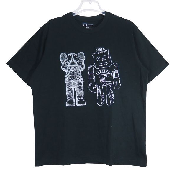 ユニクロ KAWS コラボ 半袖 Tシャツ 白 XL - メルカリ