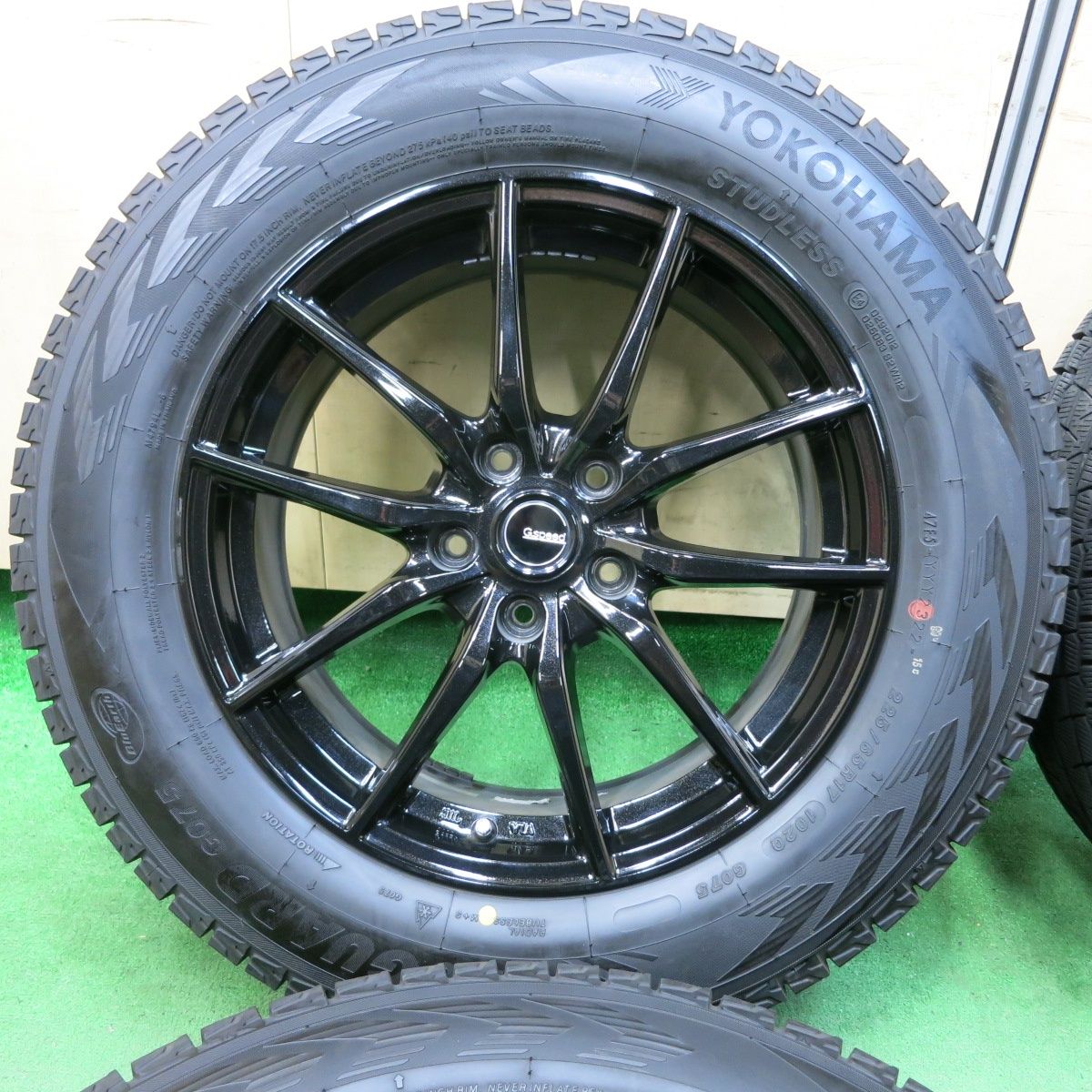 【美品！】225/65R17 スタッドレス【バリ溝】 バリ溝！225/65r17スタッドレス！
