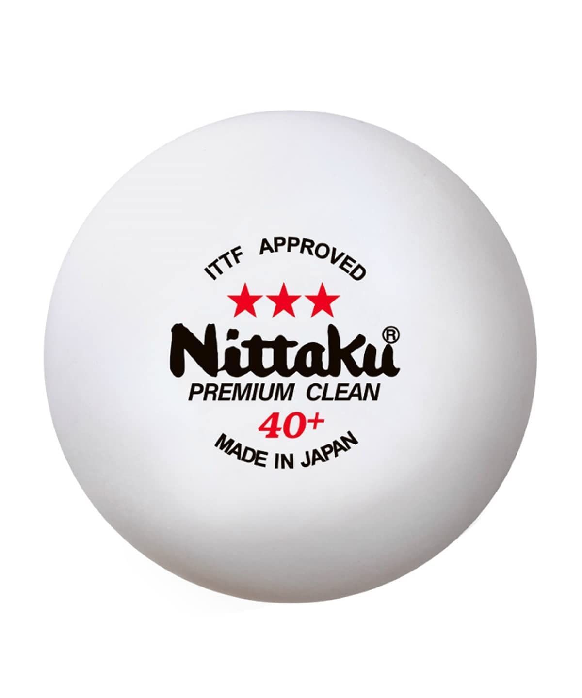 新着商品 ニッタク Nittaku 卓球 ボール 3スター クリーン 抗ウイルス 抗菌 国際卓球連盟公認球