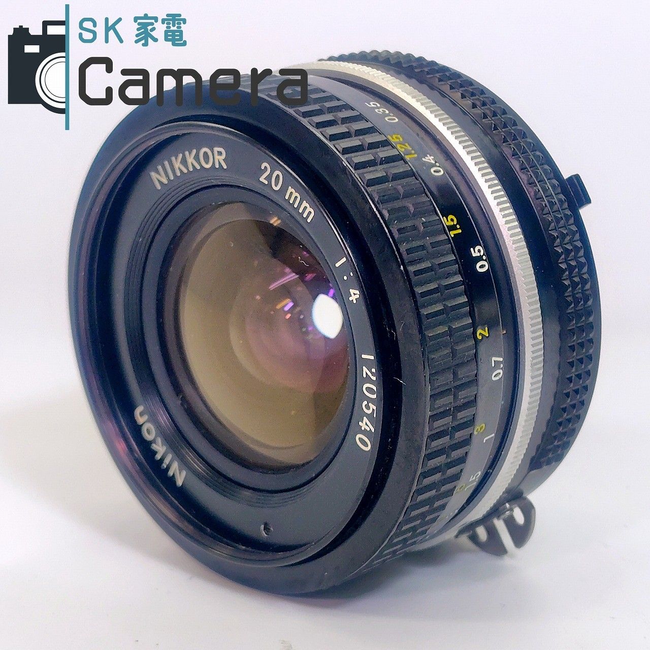 Nikon NIKKOR 20ｍｍ F4 Ai ニコン キャップ付