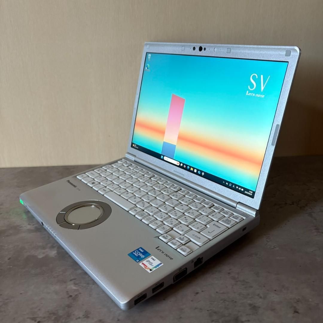 美品 Let'sNote SV1 11世代 i5 16GB WUXGA オフィス 美品 レッツノート SV1 i5第11世代/16GB/SSD オフィス 薄型軽量 Office