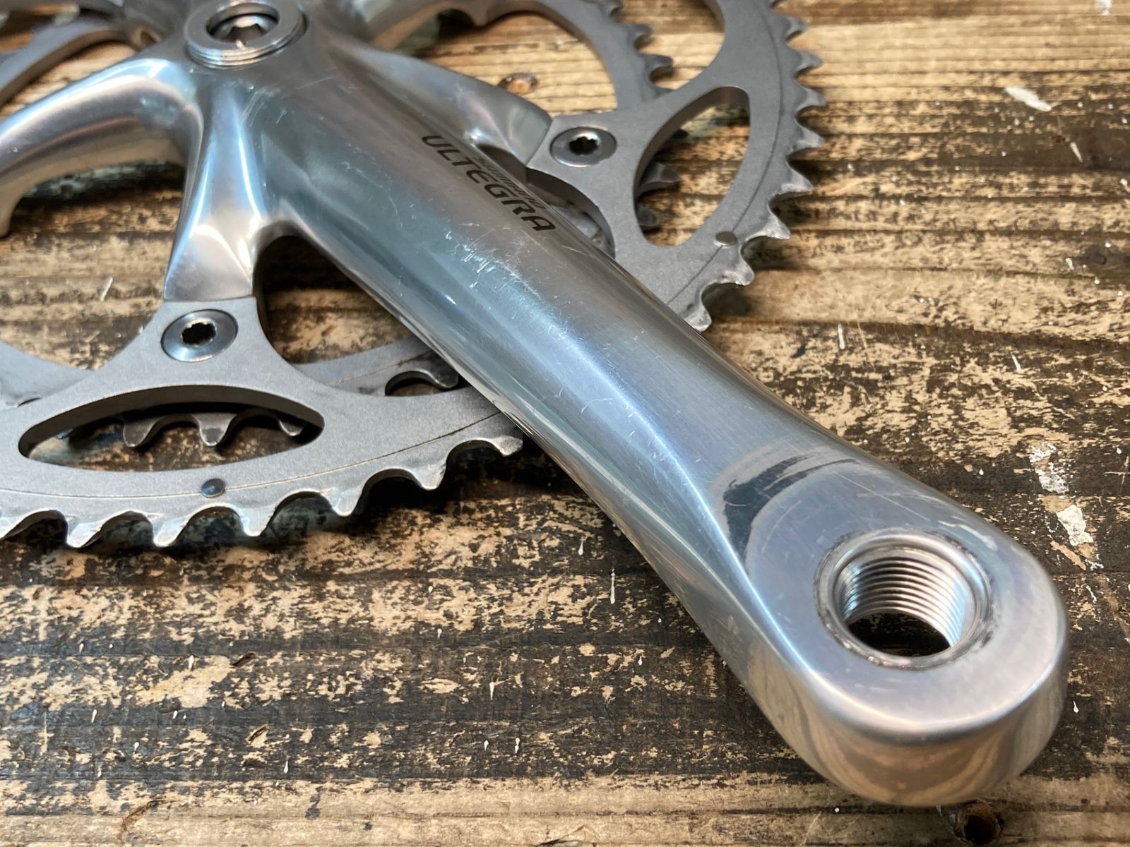 美品　シマノ　アルテグラ　クランク　FC-6500 170 ULTEGRA 美品 シマノ アルテグラ クランク FC-6500 170 ULTEGRA