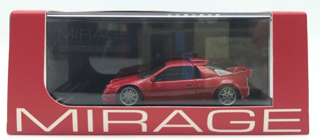 HPI 1|43 MIRAGE Ford RS200 Red 8341