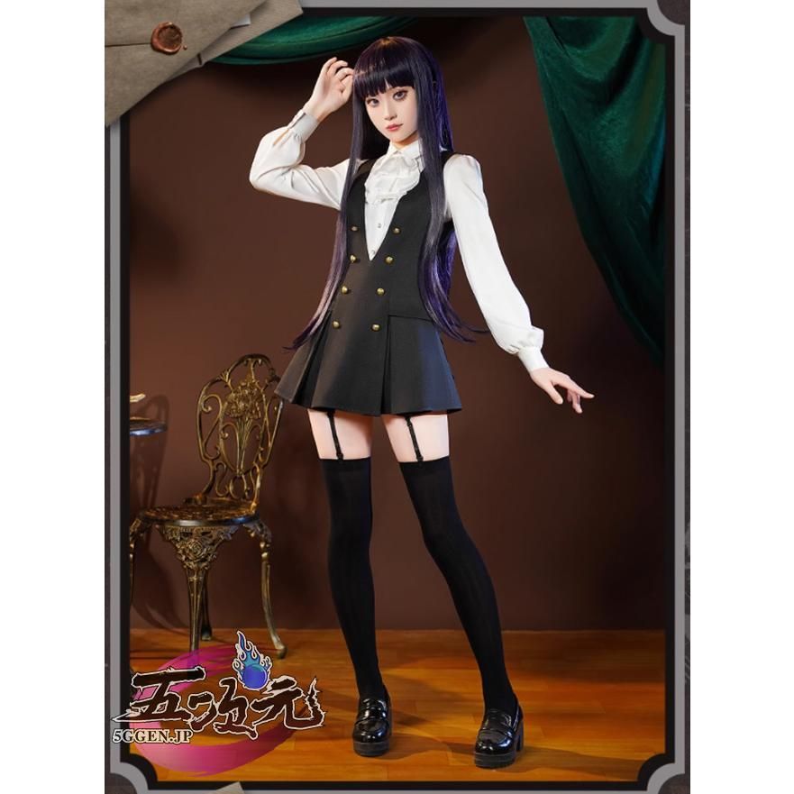 妖狐×僕SS ACOS製衣装、ウィッグ、渡狸セット 新品、未使用 三分妄想 妖狐×僕SS コスプレ 白鬼院凛々蝶 衣装