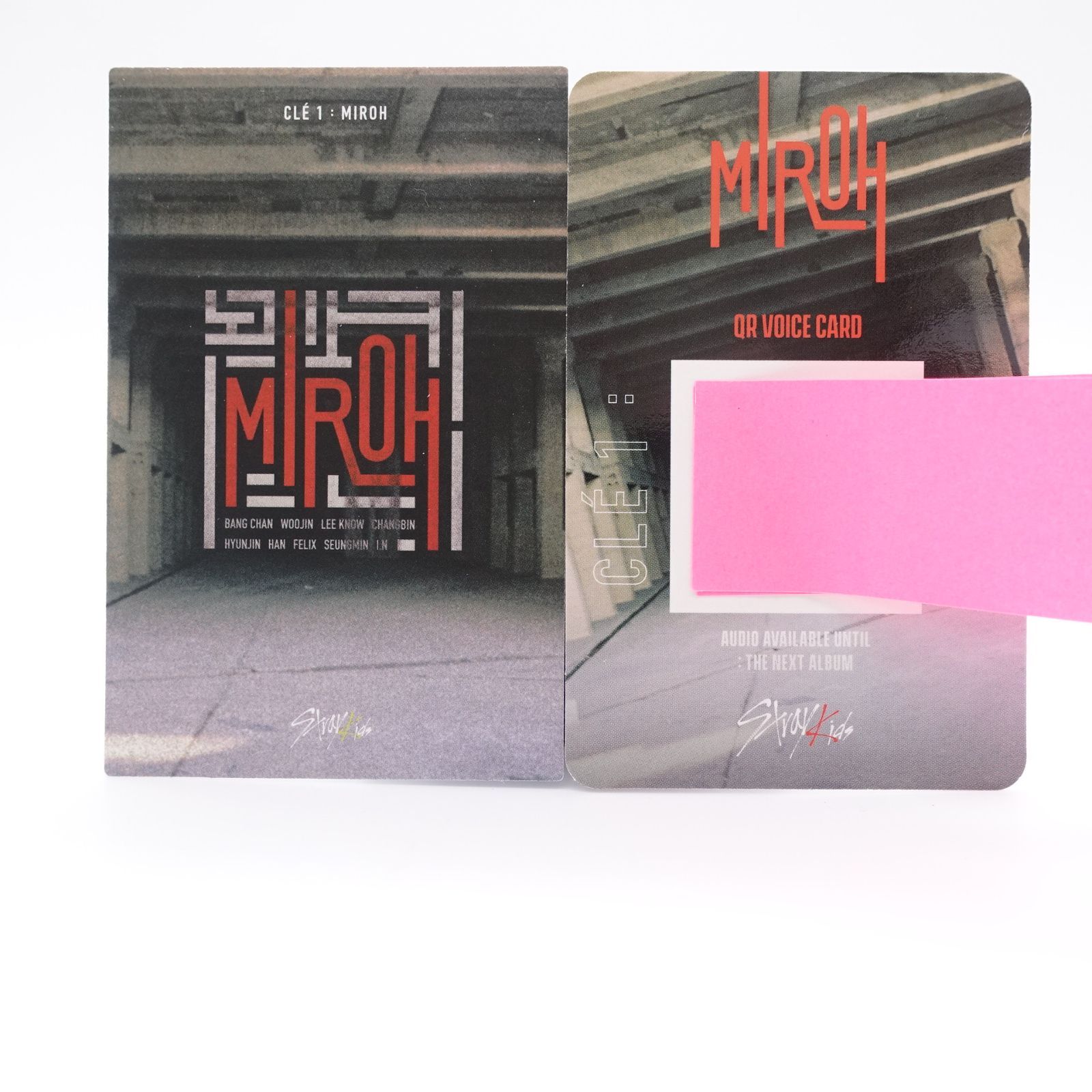 stray kids スキズ チャンビン MIROH トレカ セット 限定版 StrayKids MIROH チャンビントレカ セットフォト カード スキズ
