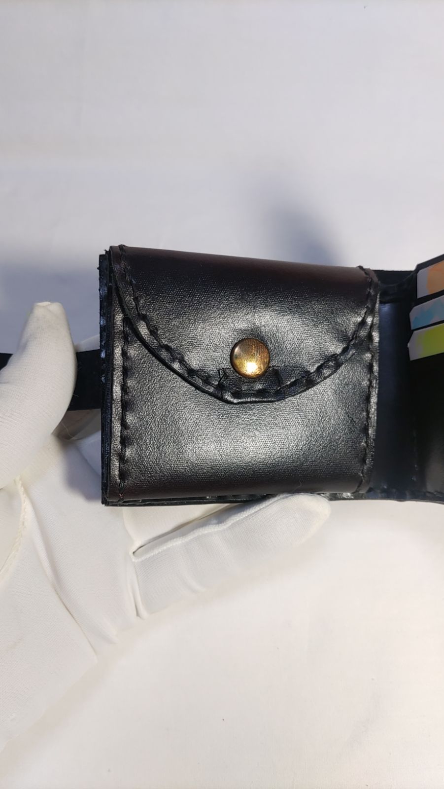 コンパクト財布 ロカド シェルコードバン 二つ折り 日本製 ミニ財布 ミニマル コンパクト財布 ロカド シェルコードバン 二つ折り 日本製 ミニ