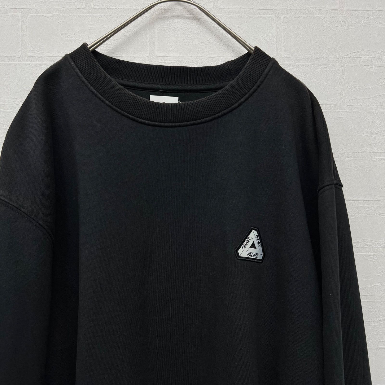 Palace Sofar Crew ブラック Lサイズ パレス ソファー クルーネック 