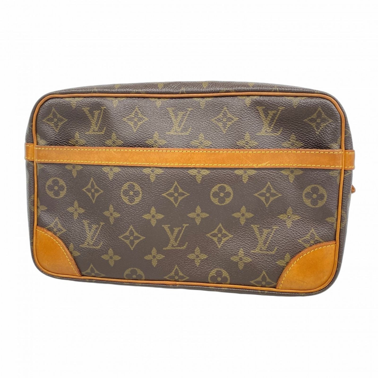 ルイ ヴィトン Louis Vuitton ルイ ヴィトン クラッチバッグ モノグラム コンピエーニュ28 M51845 ブラウンメンズ レディース