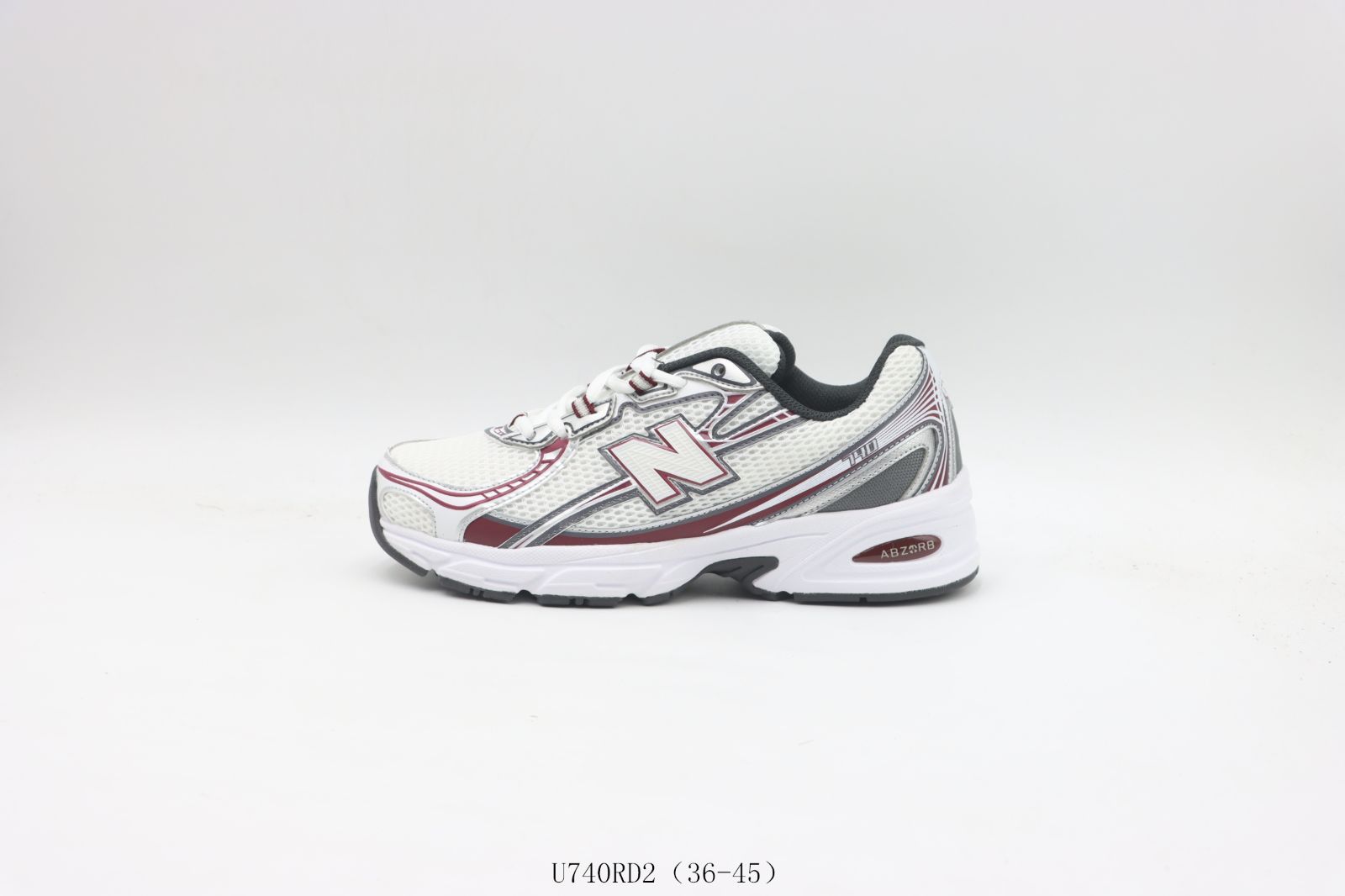 今日 ニューバランス New Balance ランニング U740RD2 白銀赤-WTO輸入2