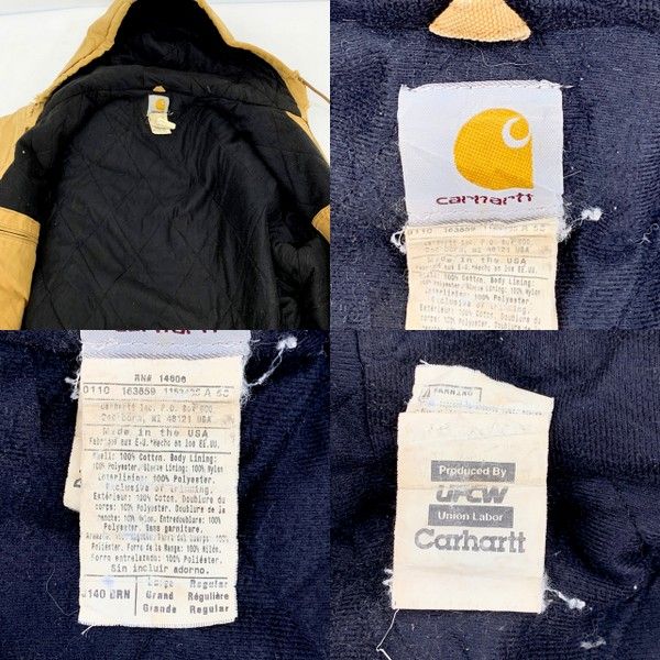 Carhartt 90s USA製 ACTIVE JACKET アクティブジャケット ヴィンテージ