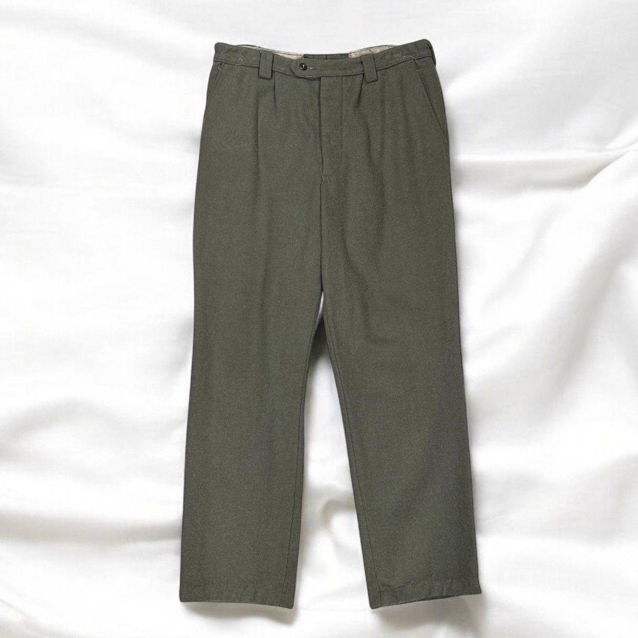 ドイツ軍 ウールパンツ ミリタリー トラウザー 古着 古着屋 埼玉 ストリート オンライン 通販 アメカジ ビンテージ 2406009