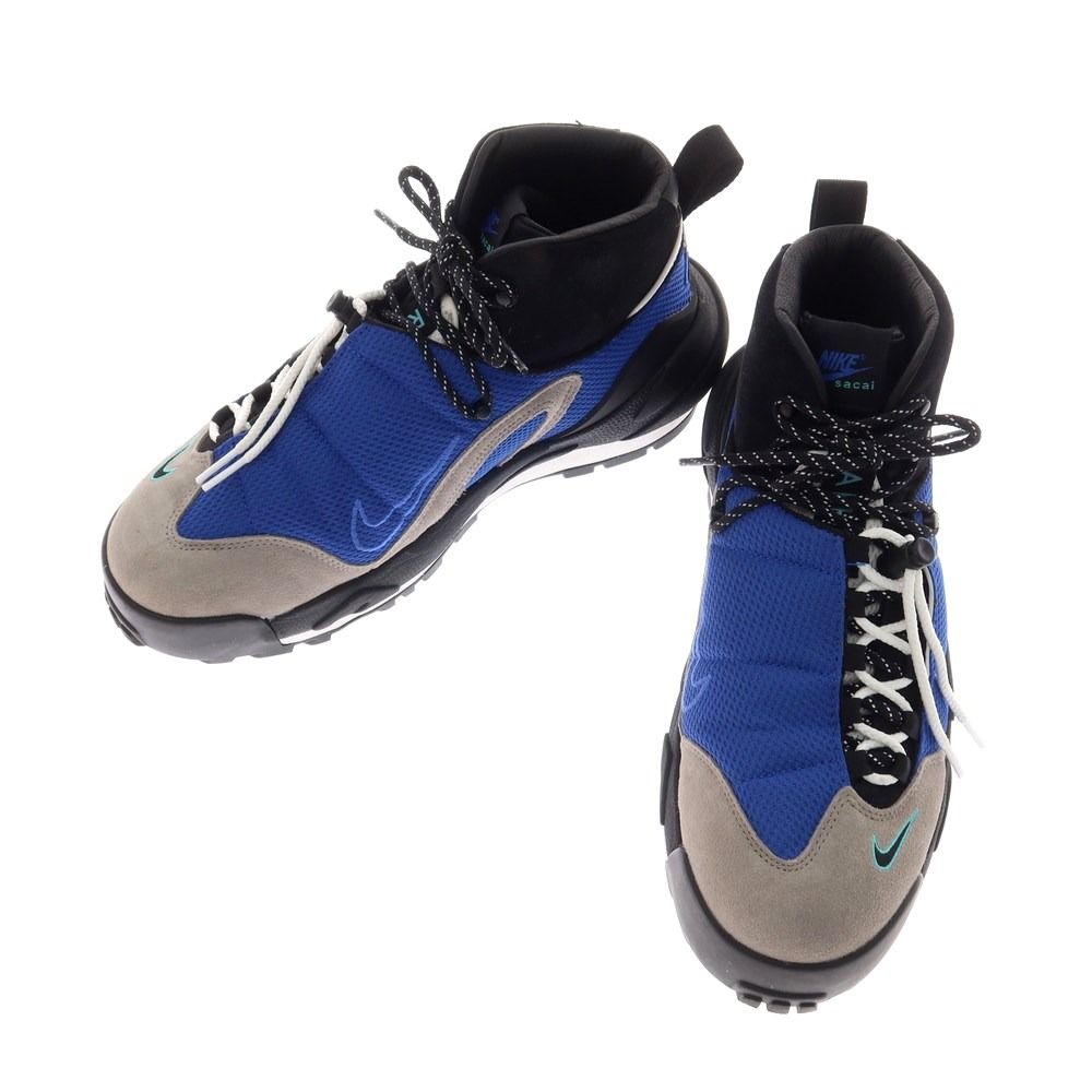 【中古】サカイ Sacai × Nike Magmascape 2023年秋冬 マグマスケープ スニーカー ブルーxグレー【サイズ28cm】【メンズ】