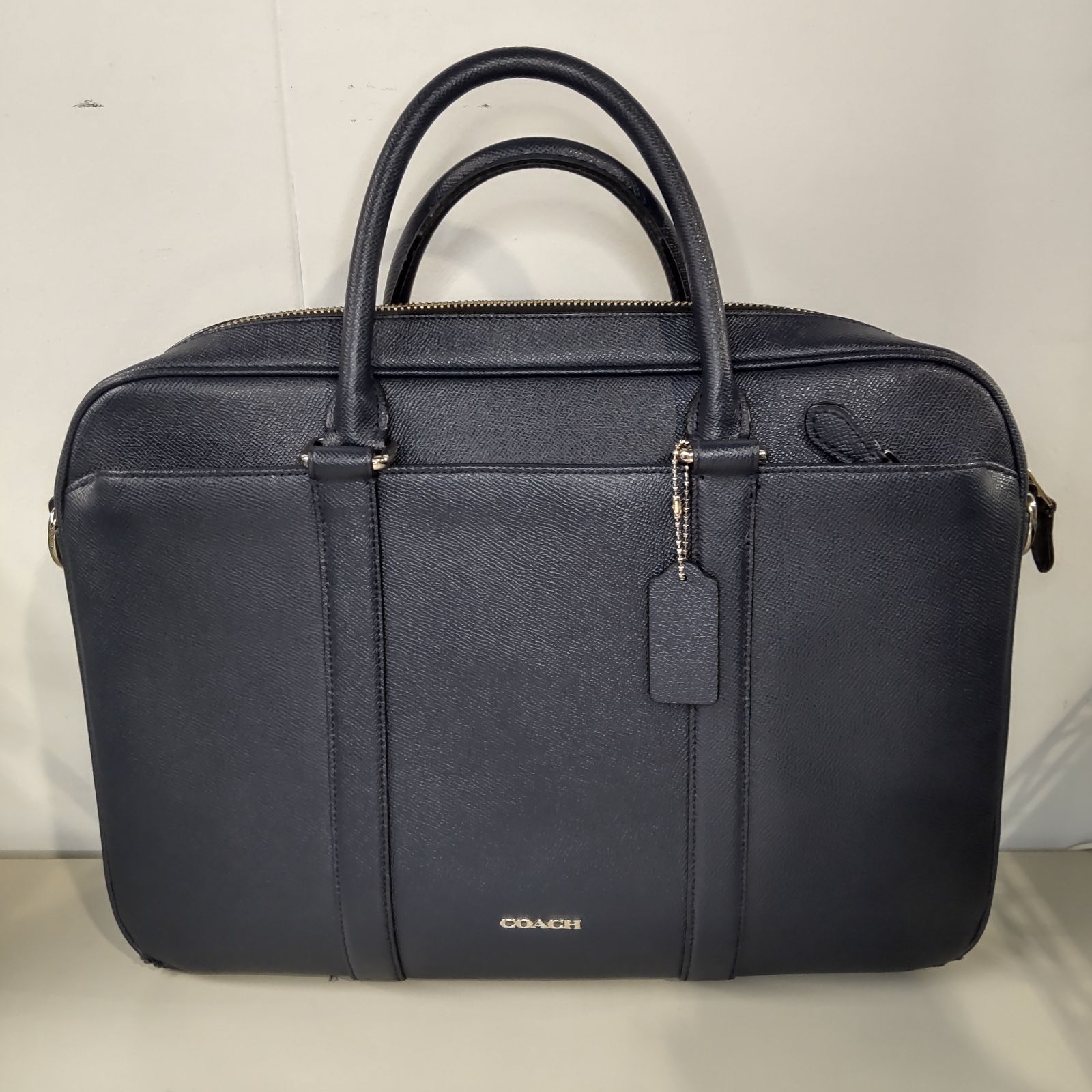 COACH コーチ ペリークロスグレイン ジップトップブリーフ N2 H1761