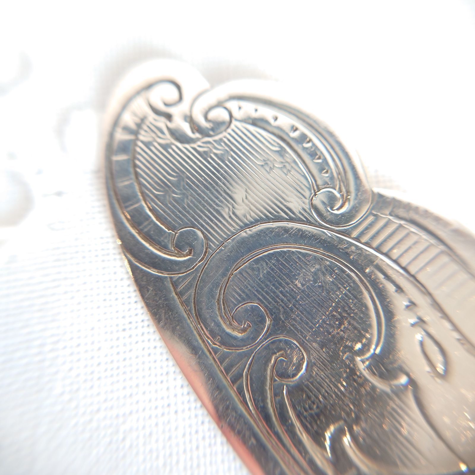 白蝶貝 純銀 バターナイフ マザーオブパール - メルカリ