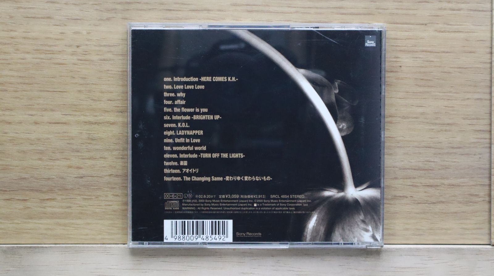 国内盤CD☆平井堅/Ken Hirai□ THE CHANGING SAME 【SRCL4854