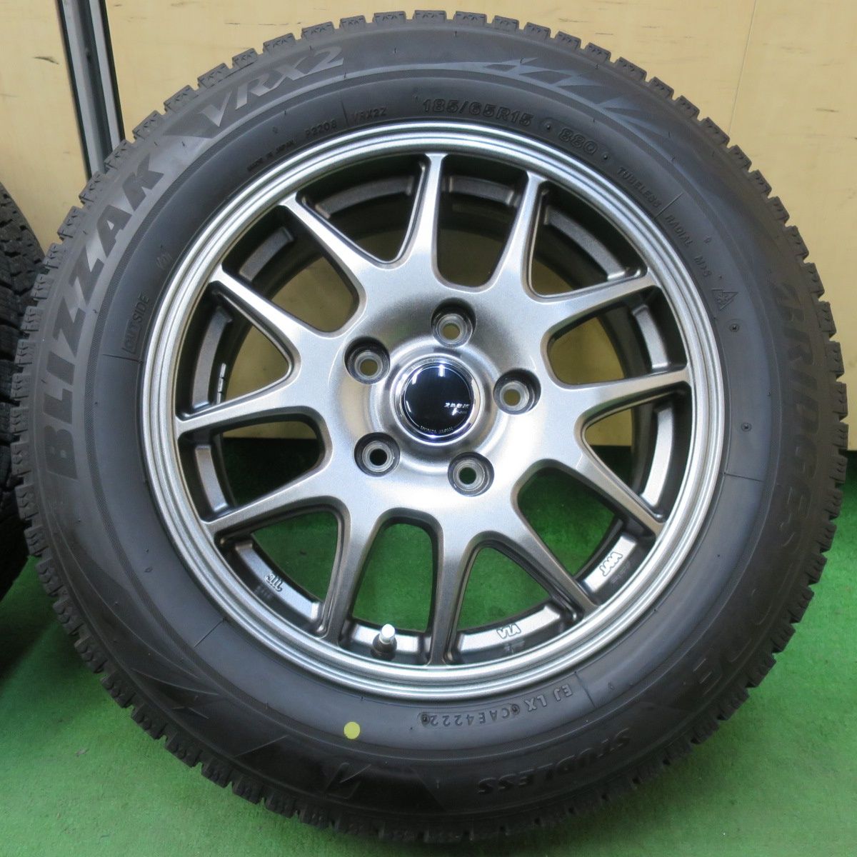 ☆バリ溝必見☆BSブリザック 4本セット 185/65R15