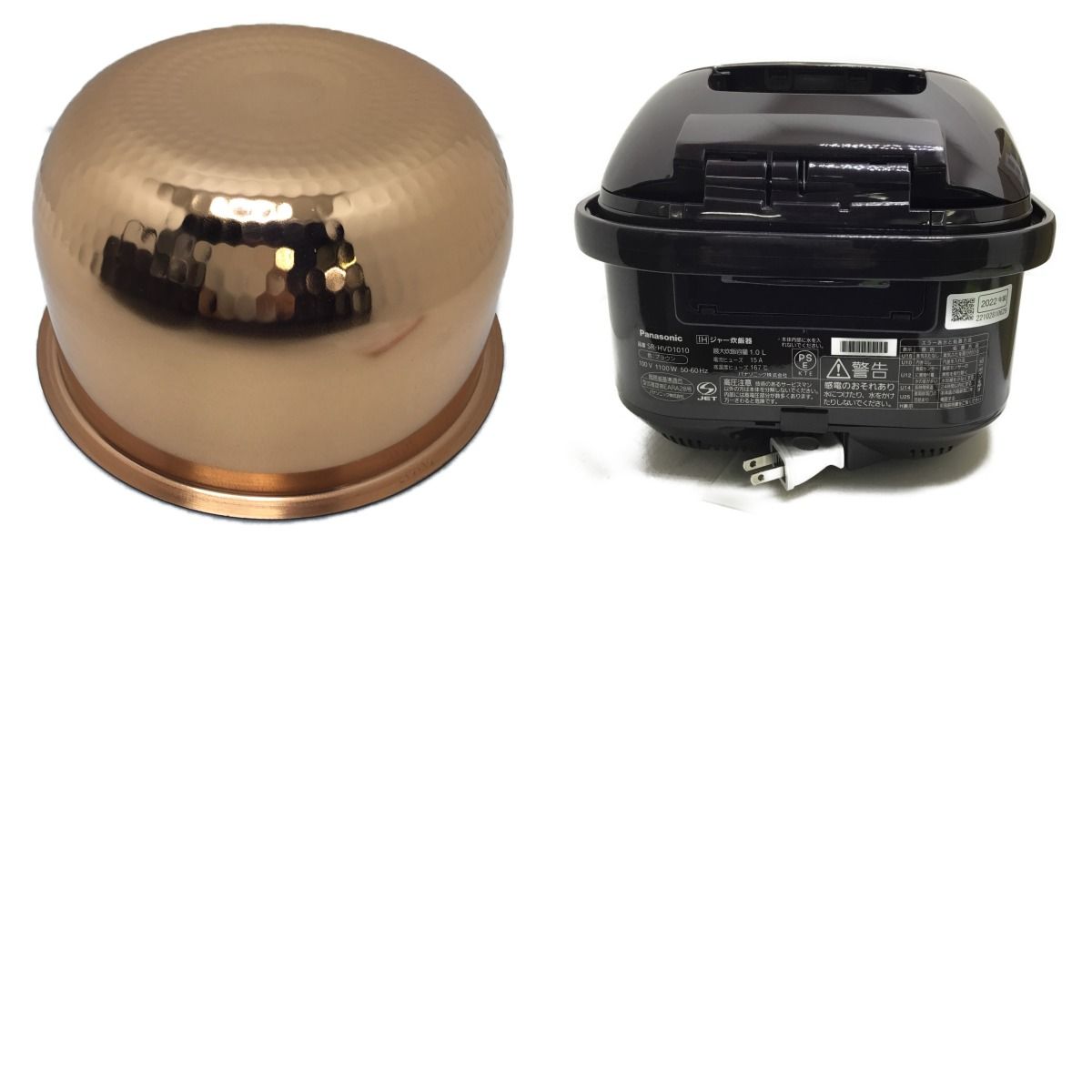 中古】Panasonic パナソニック IH炊飯器 SR-HVD1010-T Panasonic SR